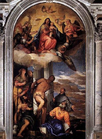 Paolo Veronese Virgin and Child with Saints